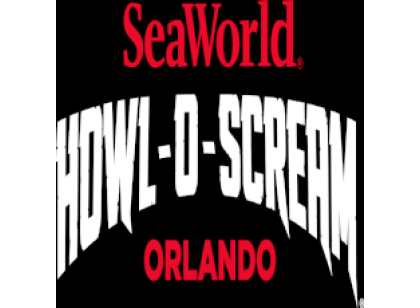SeaWorld Orlando "Howl-O-Scream"  Ticket - (14 anos ou +)